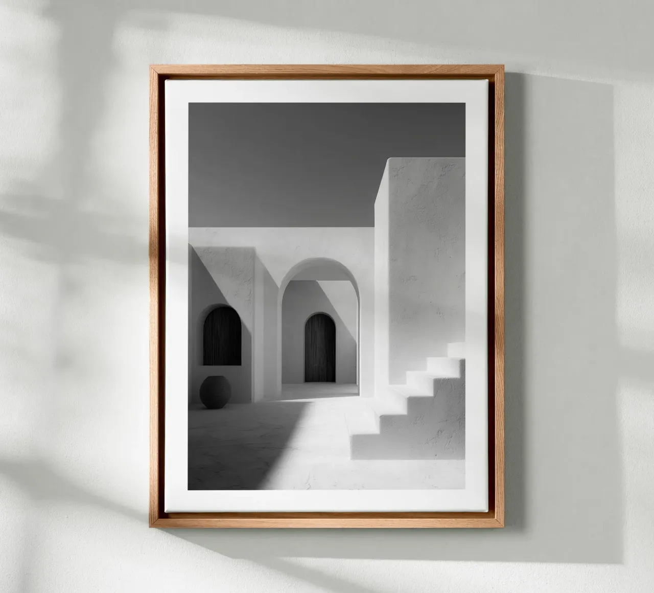 Archi e scale tela da Monochrome