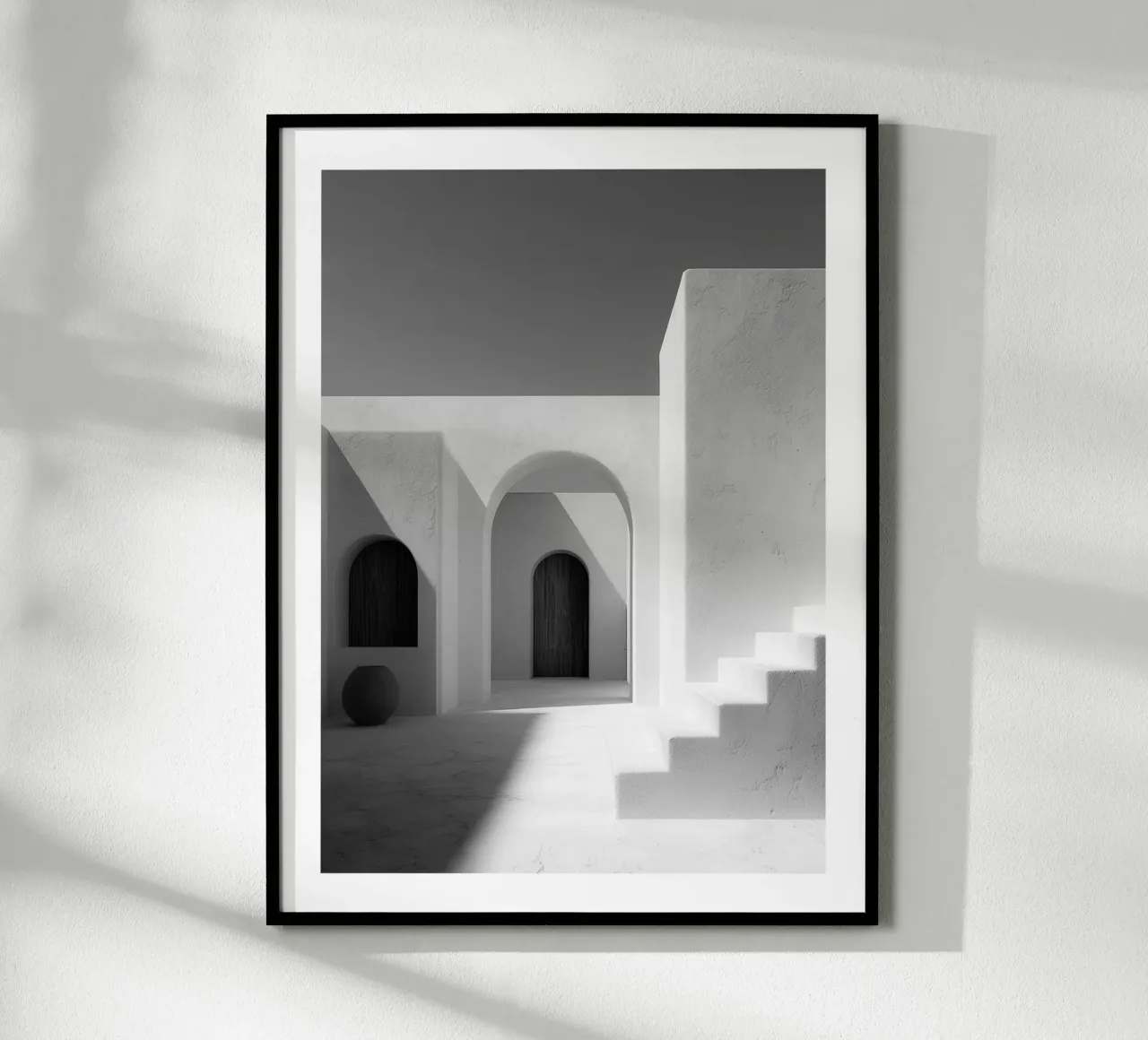 Archi e scale poster da Monochrome