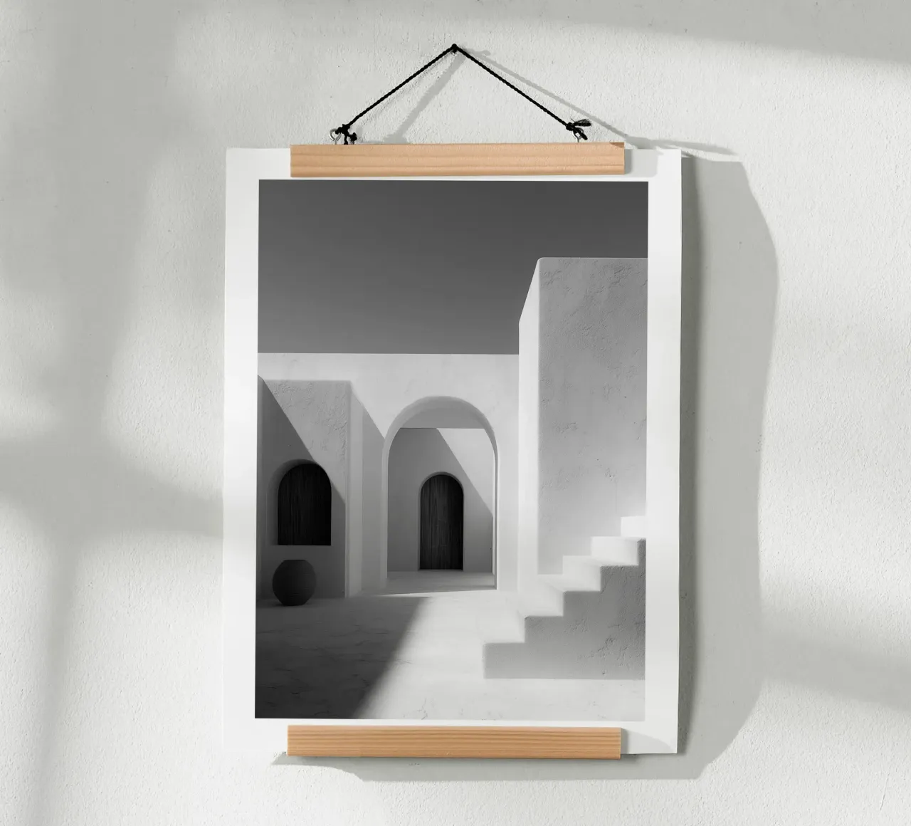 Archi e scale poster da Monochrome