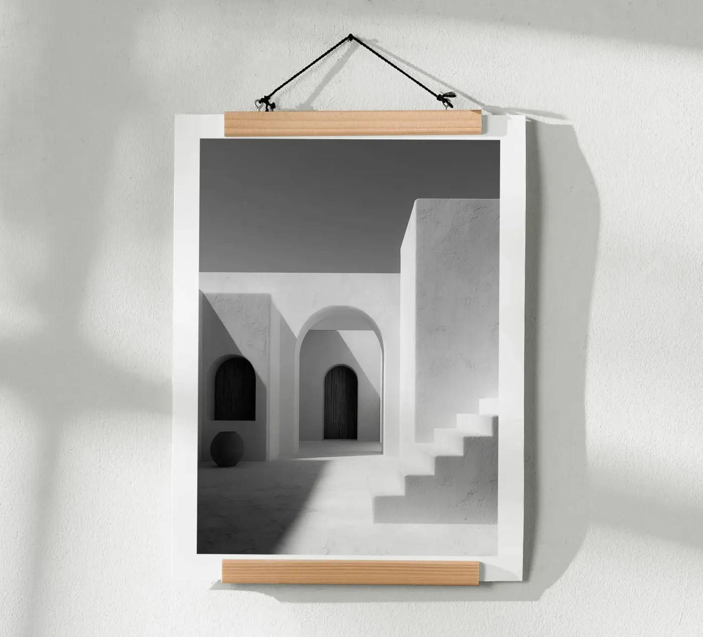 Archi e scale poster da Monochrome