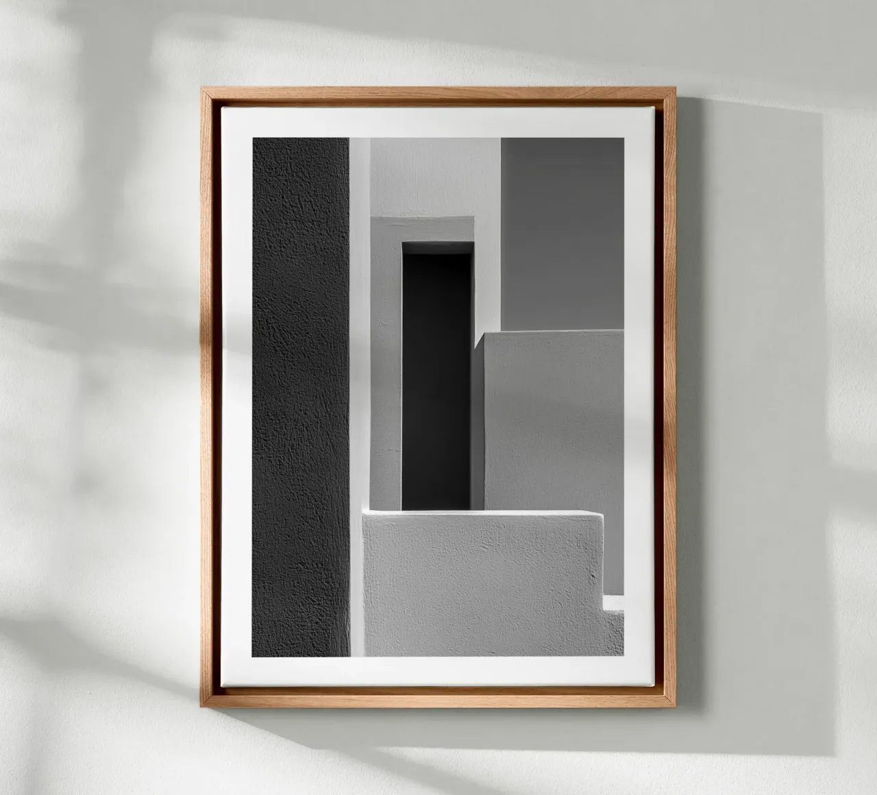 Geometria delle ombre tela da Monochrome