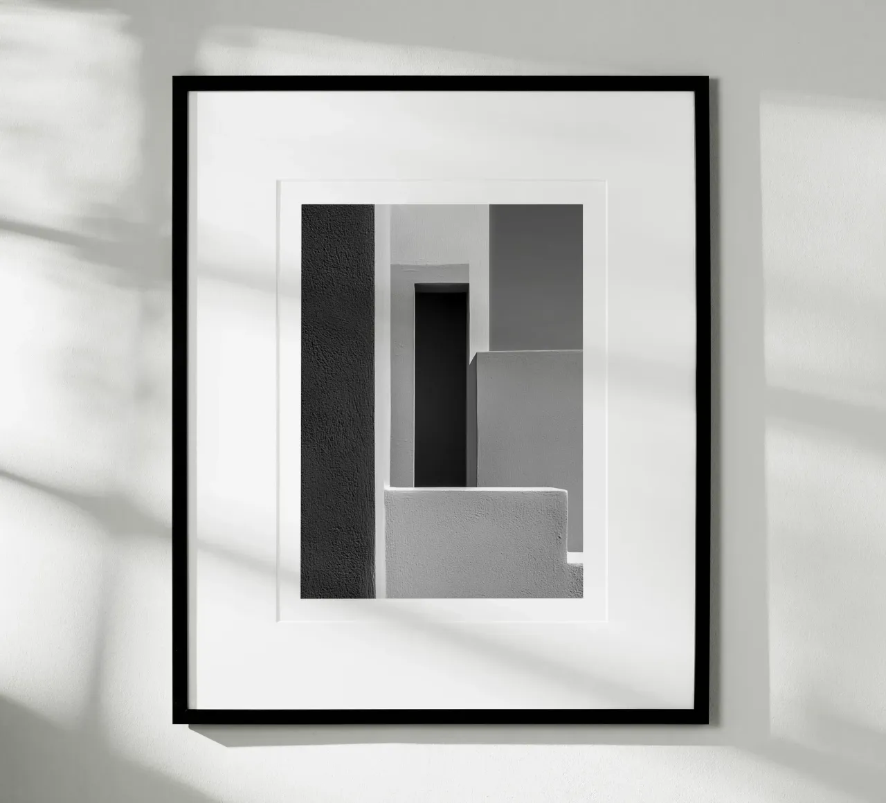 Shadow geometry poster by Monochrome