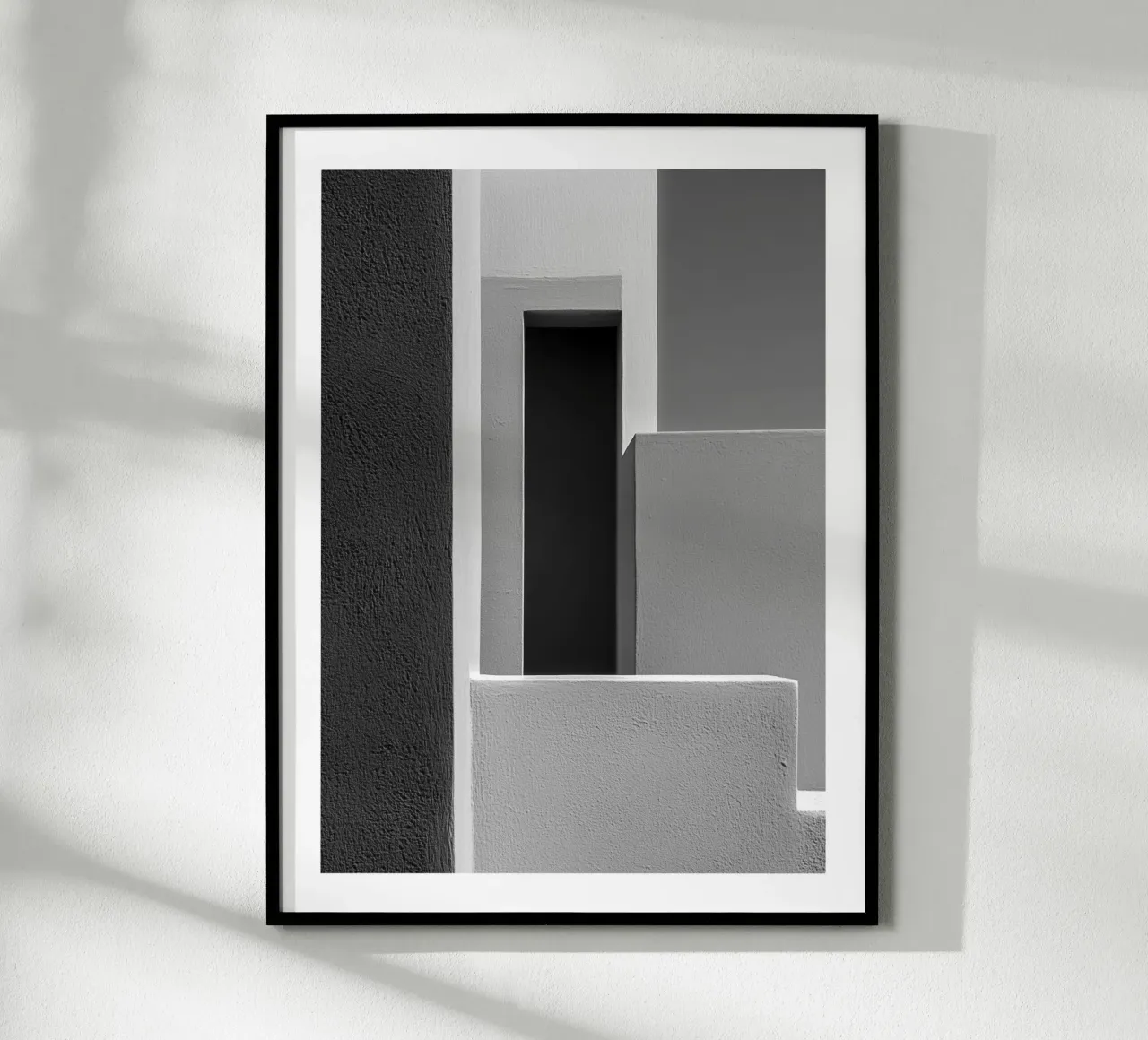 Shadow geometry poster by Monochrome