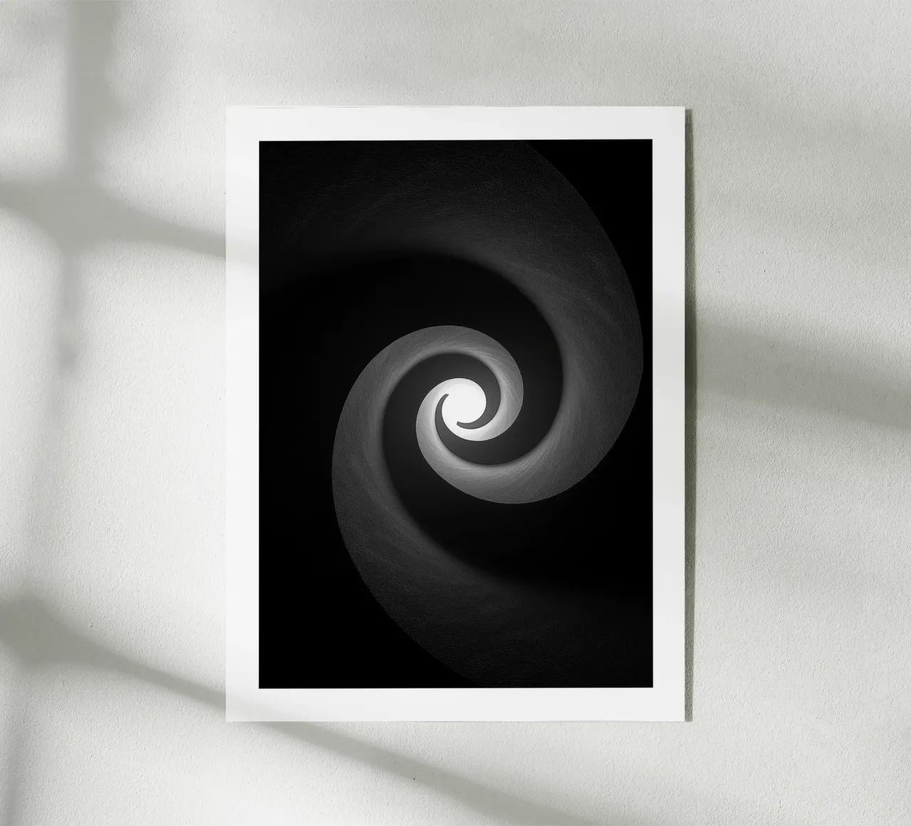 Lichtwirbel Acryl-Glas von Monochrome