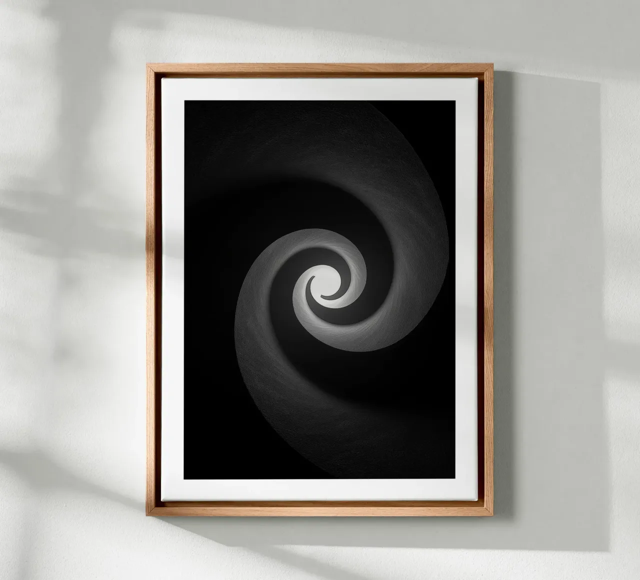 Light vortex canvas by Monochrome