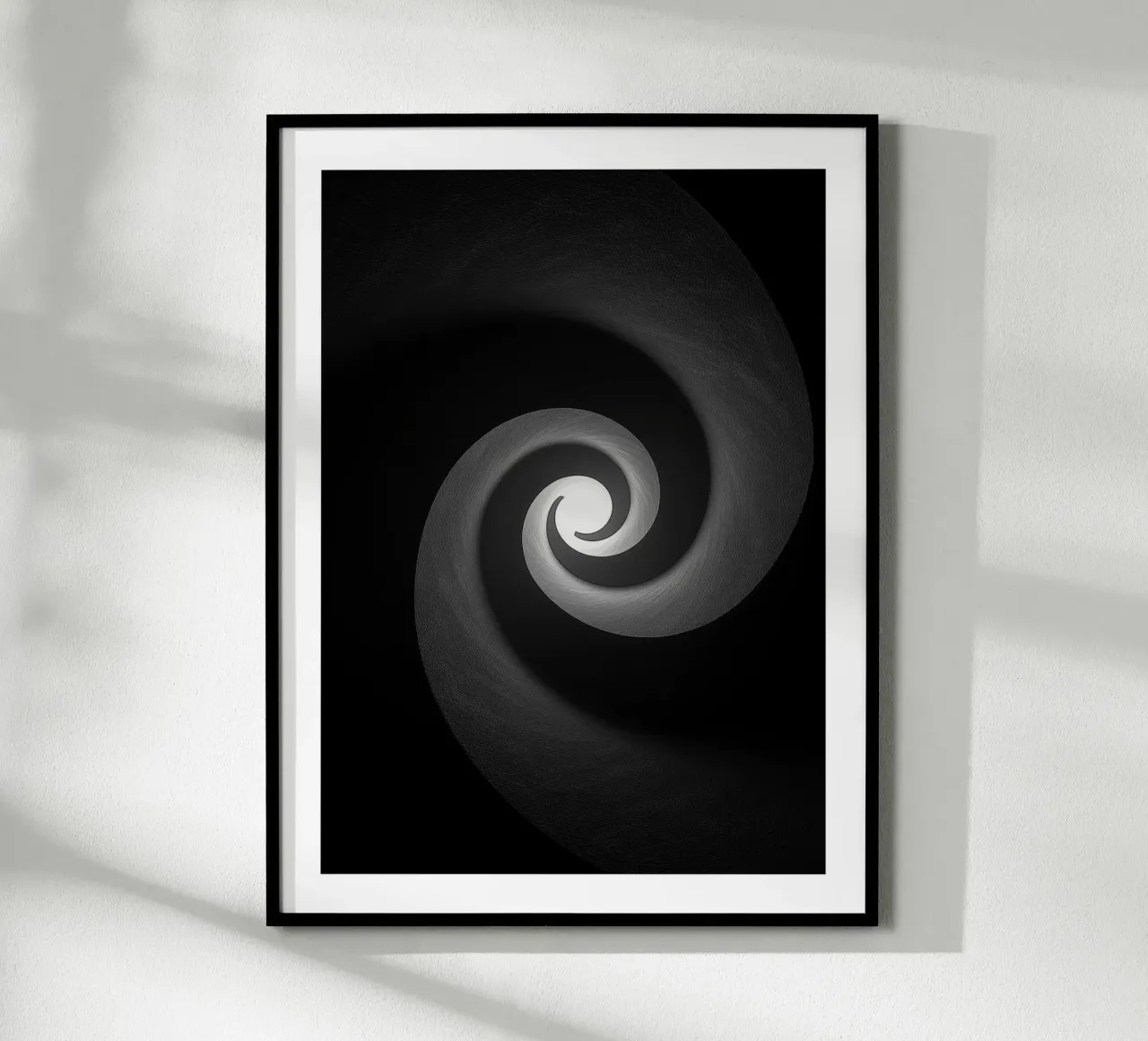 Light vortex poster van Monochrome