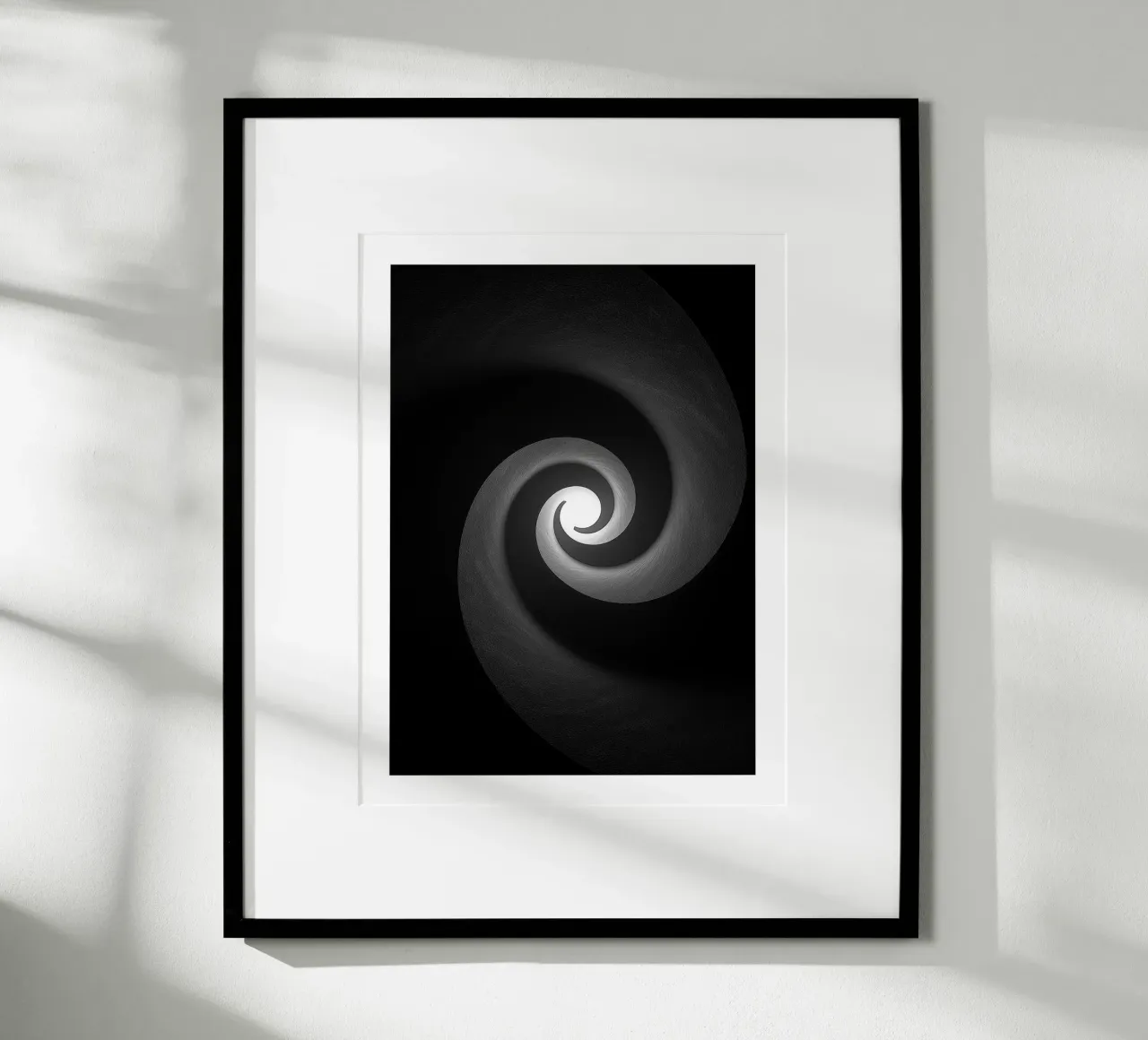 Light vortex poster van Monochrome