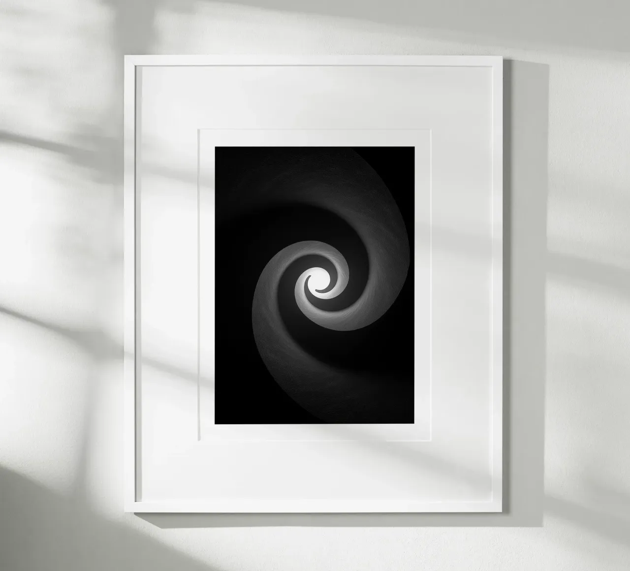 Light vortex poster van Monochrome