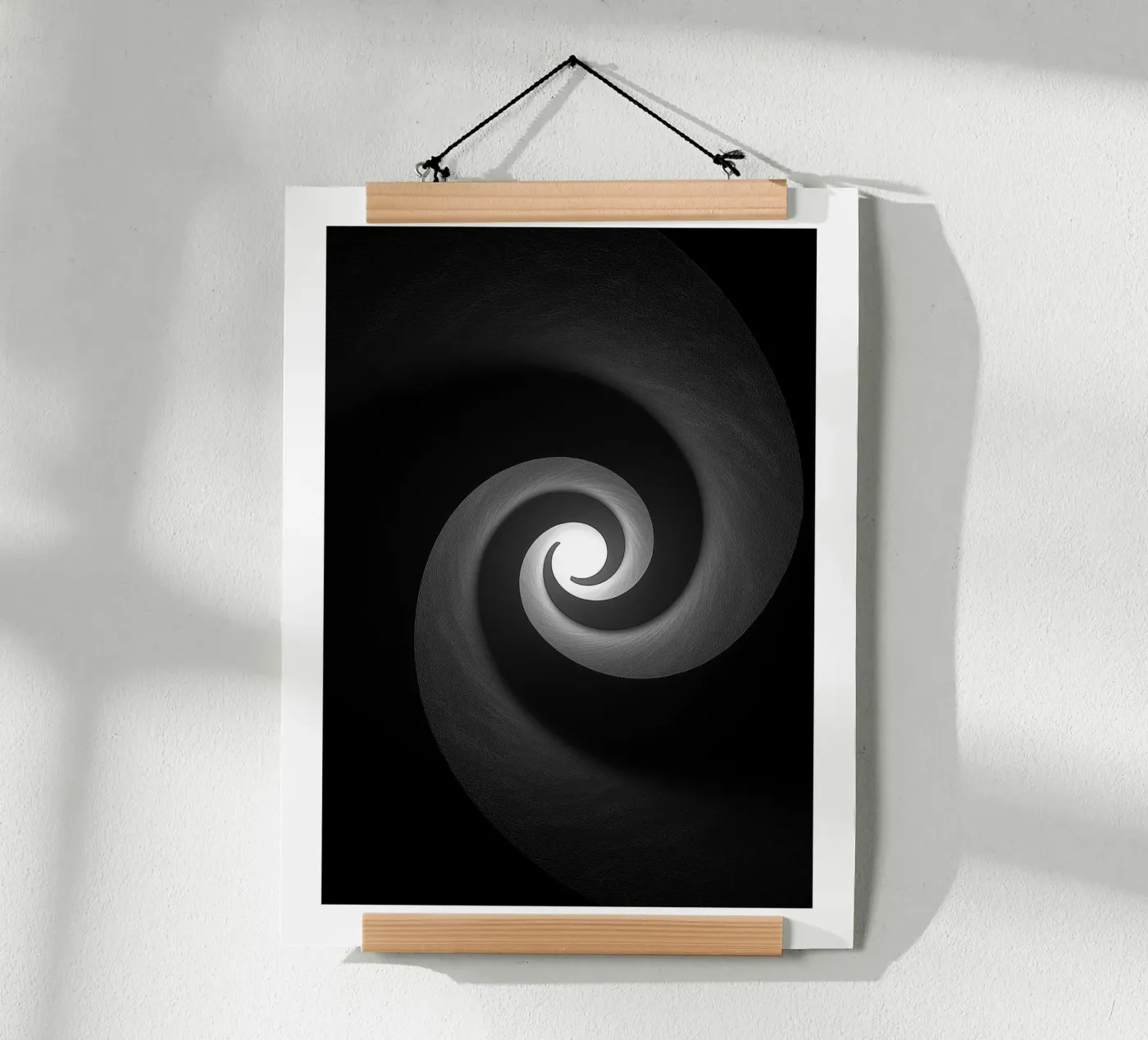 Light vortex poster by Monochrome