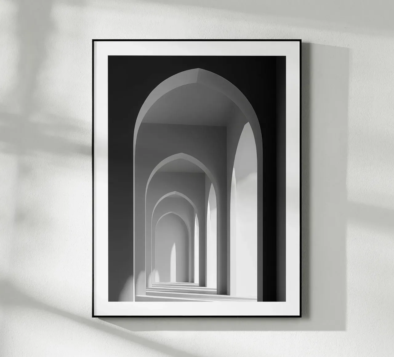 Archi illuminati plexiglass da Monochrome