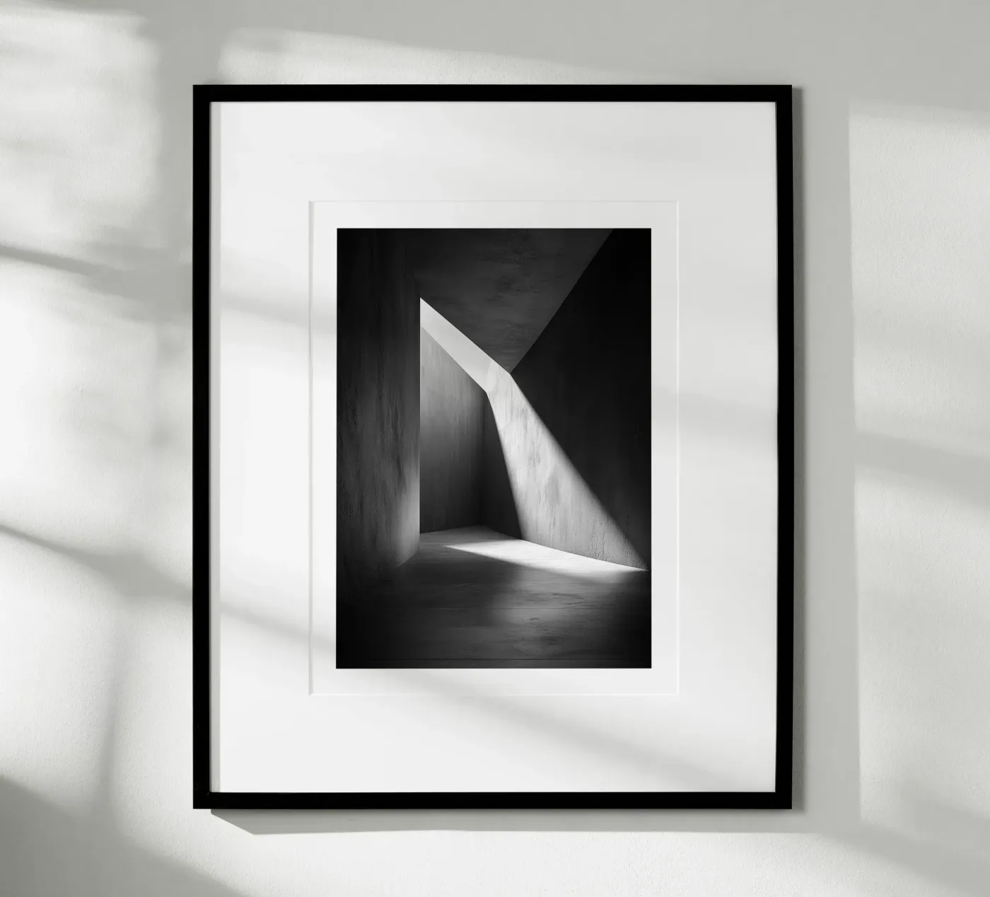 Light beam poster by Monochrome