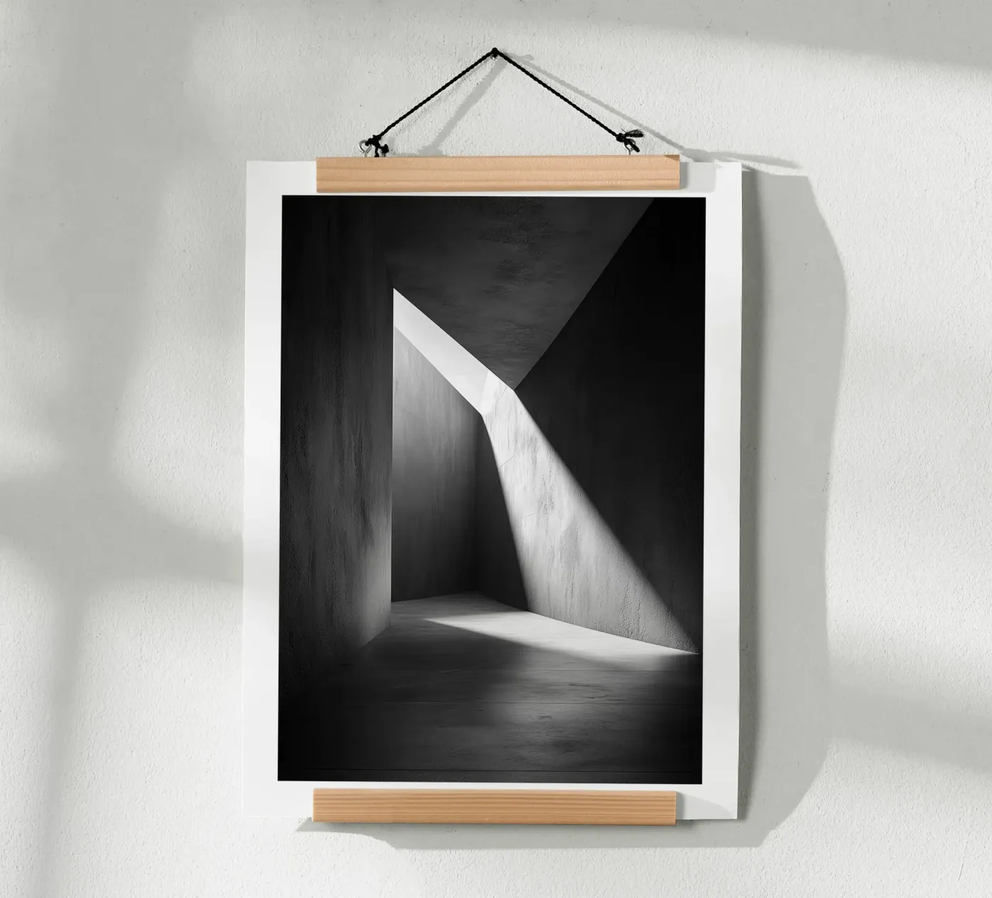 Light beam poster by Monochrome