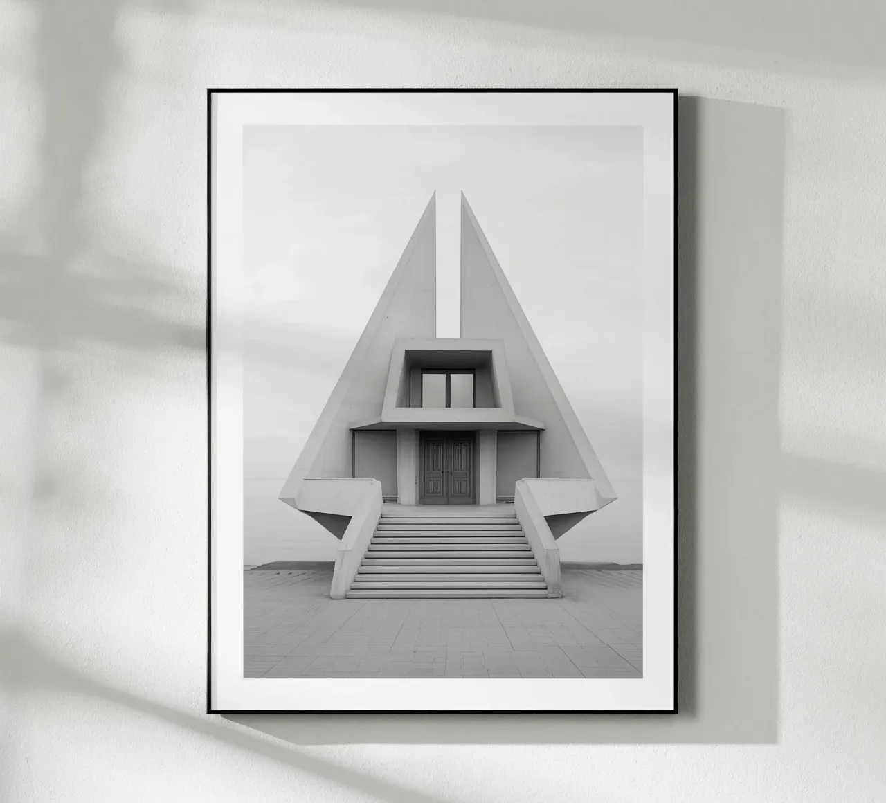 Tempio geometrico plexiglass da Monochrome