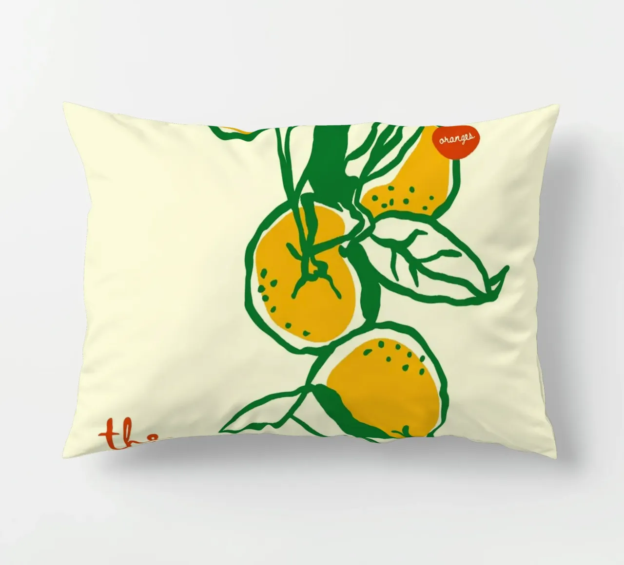 Boho Food 15 Bright Future cuscino da Boho Print Collection