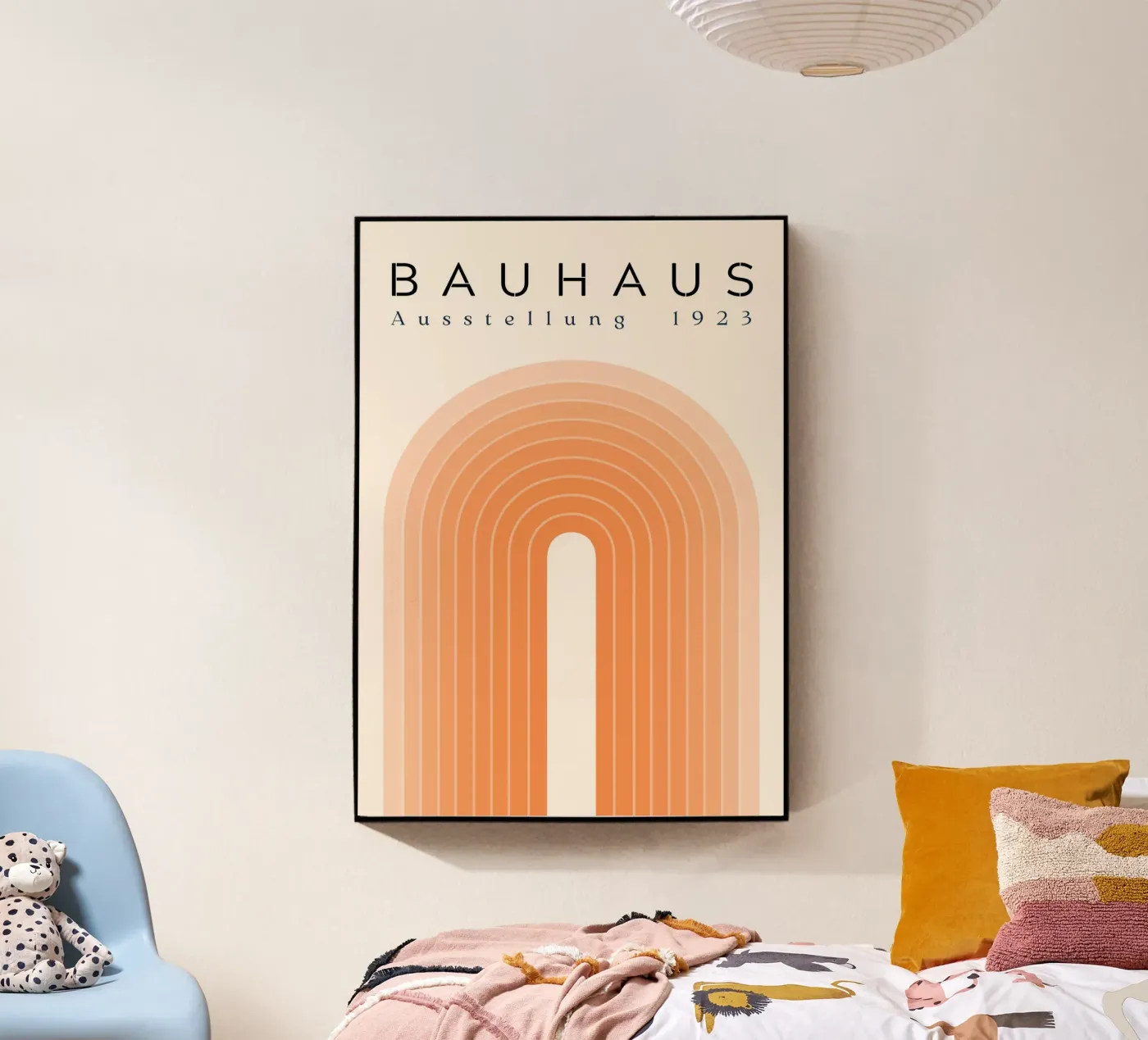 Orange Lines plexiglas de The Look