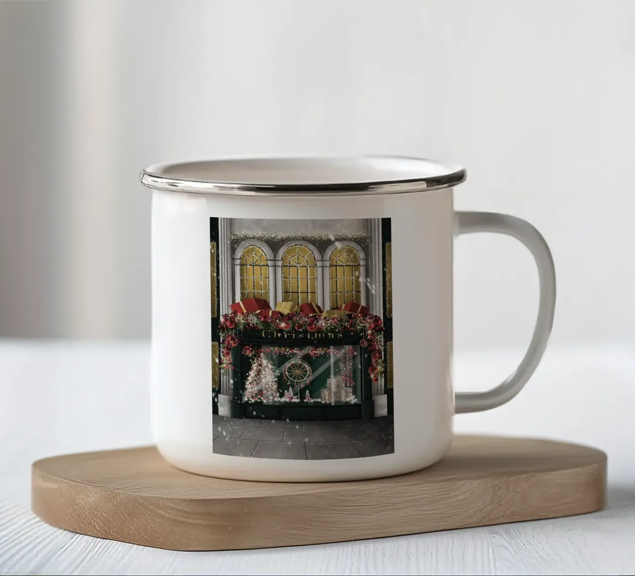 Vetrine tazza in smalto da sketch_visual_studio