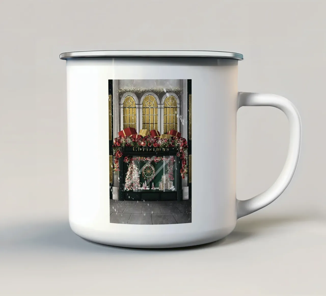 Vetrine tazza in smalto da sketch_visual_studio