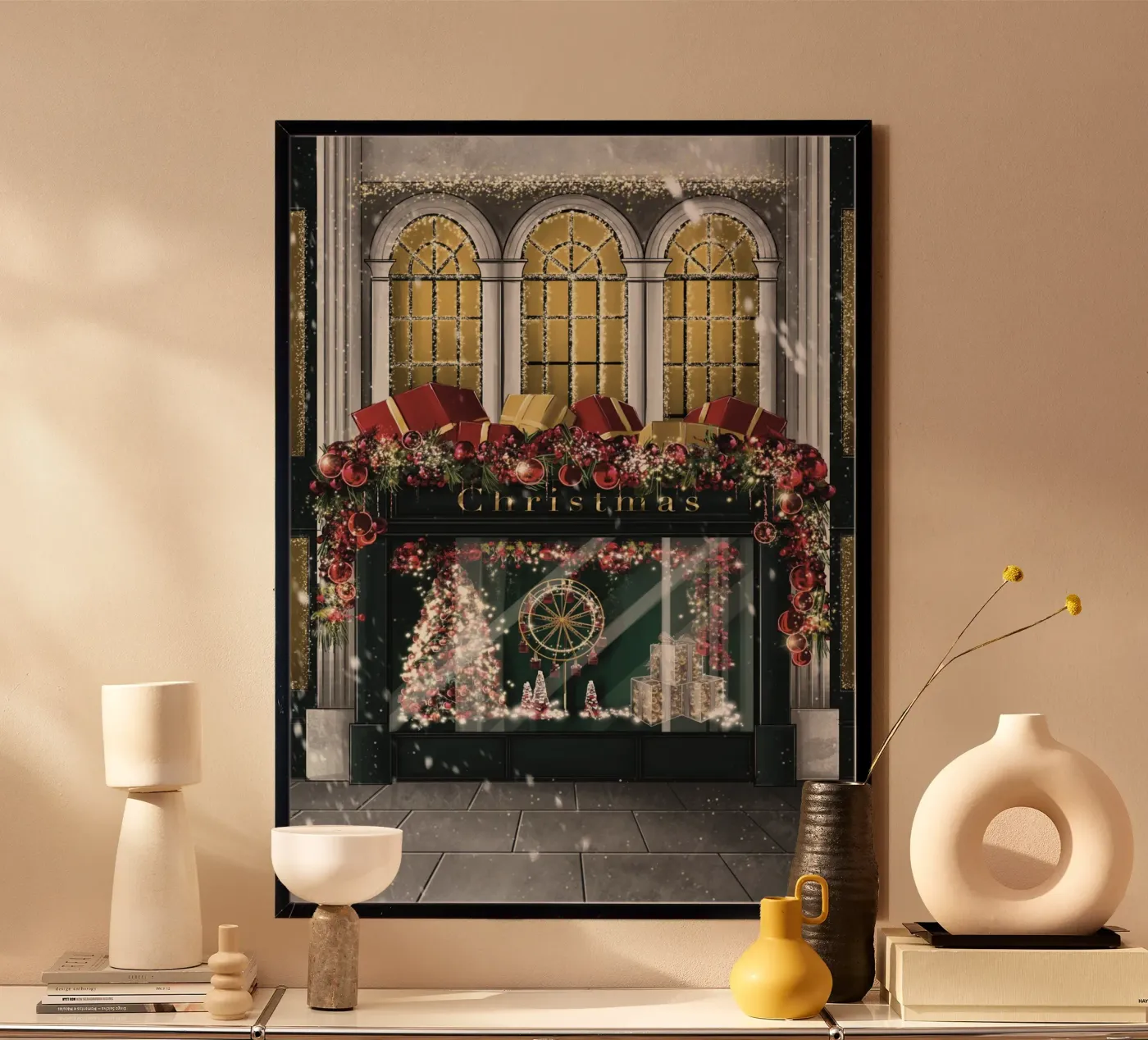 Vetrine poster da by elle arts seasons