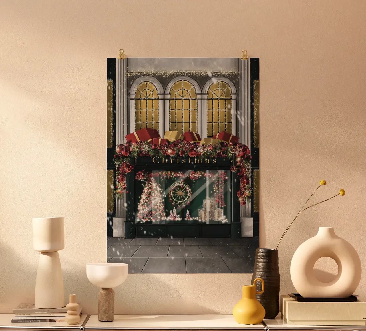 Showcases poster by by elle arts moments