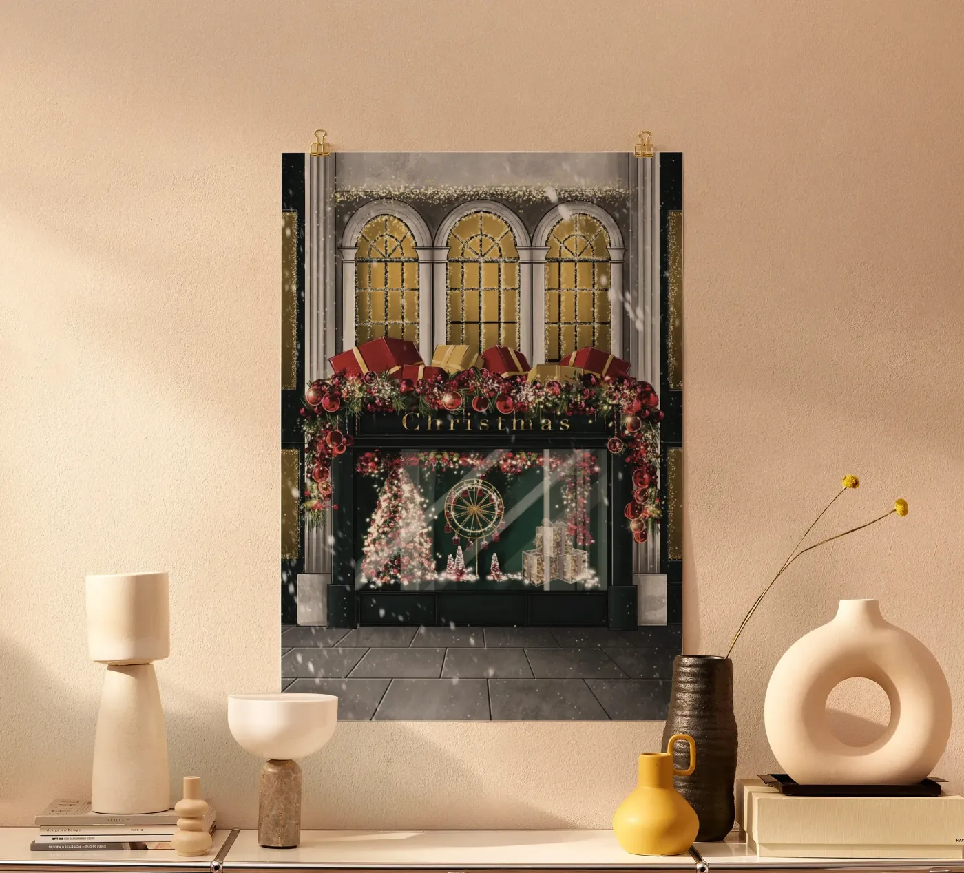 Vetrine poster da by elle arts seasons