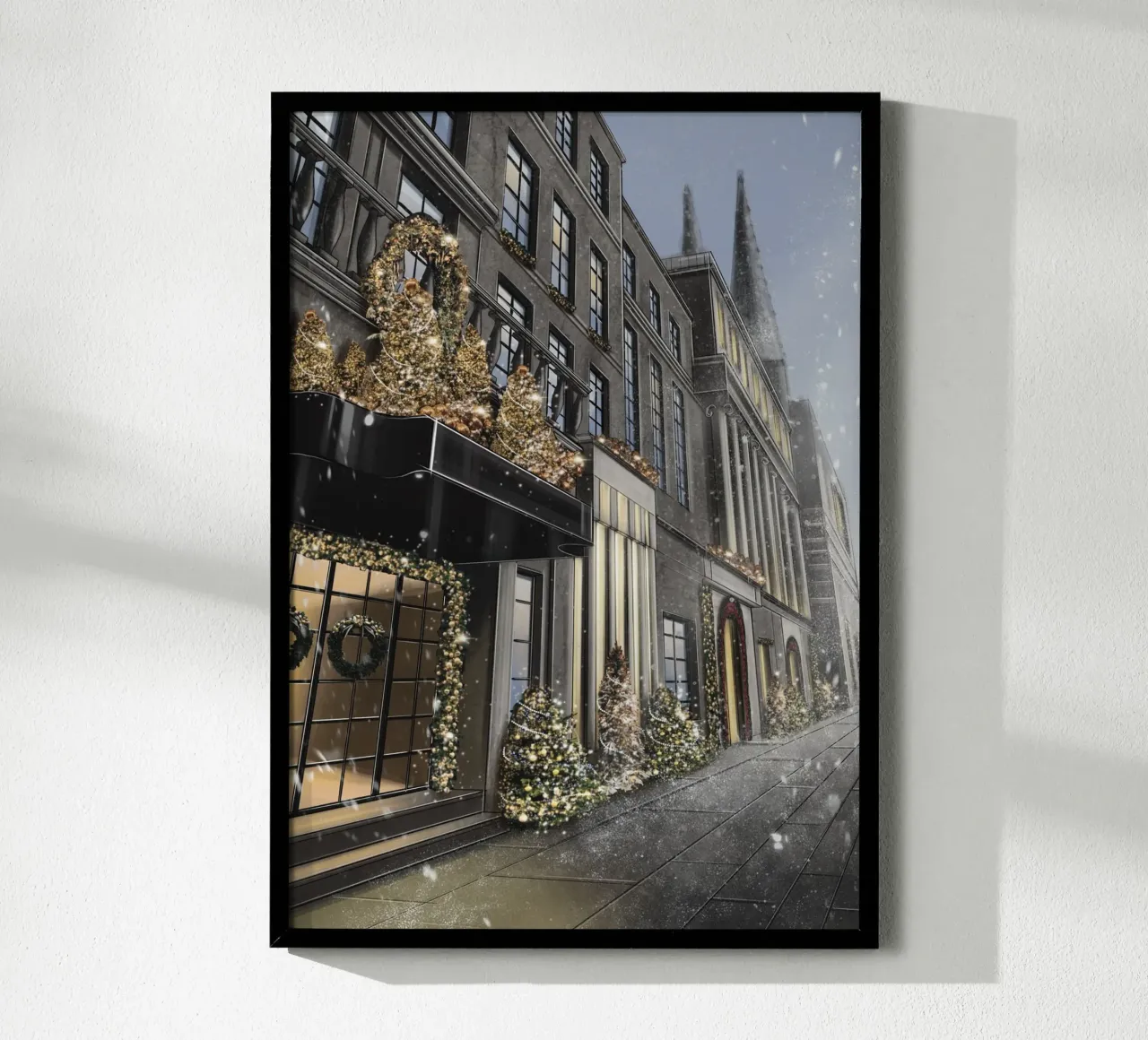 old street poster da by elle arts moments