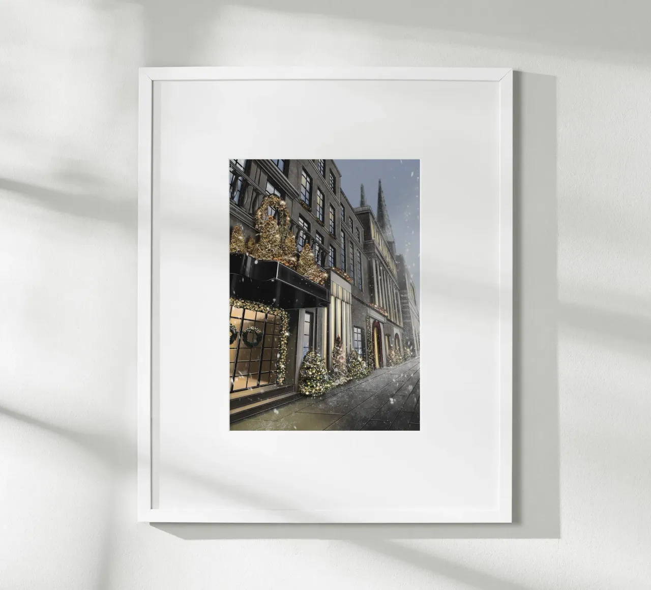 old street poster by by elle arts moments