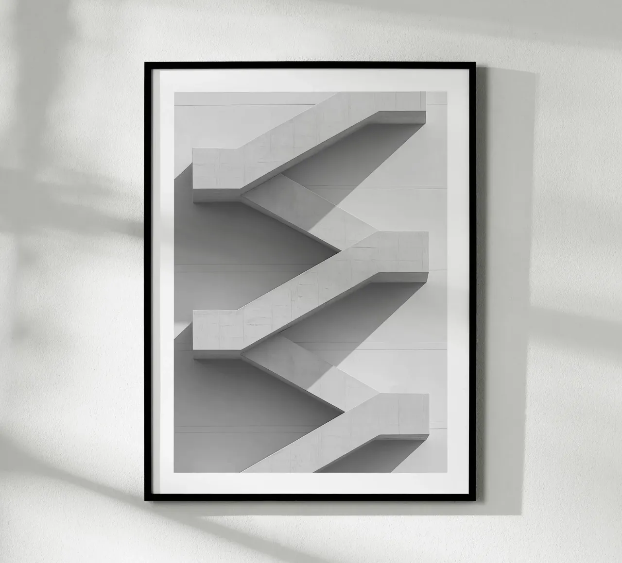 Scala a zig-zag carta hahnemühle da Monochrome