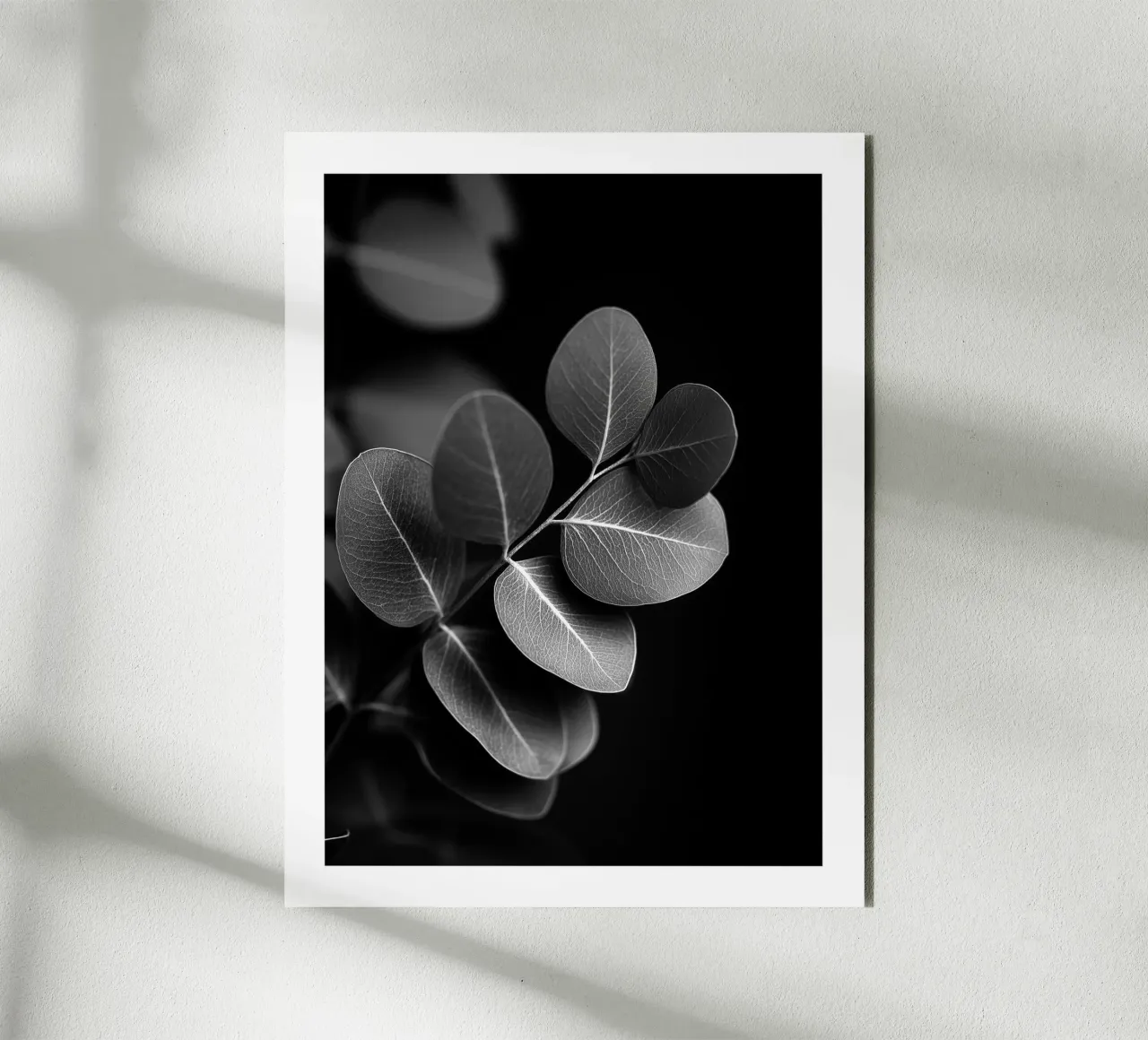 Round Eucalyptus forex plate by Monochrome