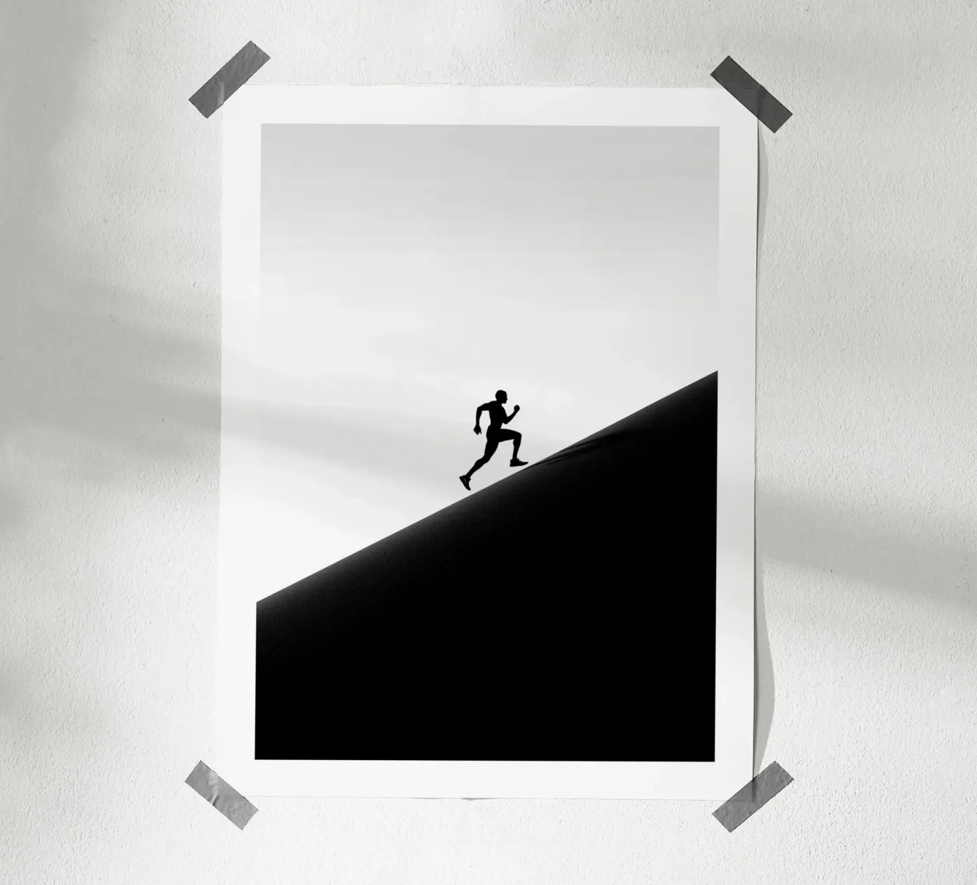 Arrampicatore poster da Monochrome