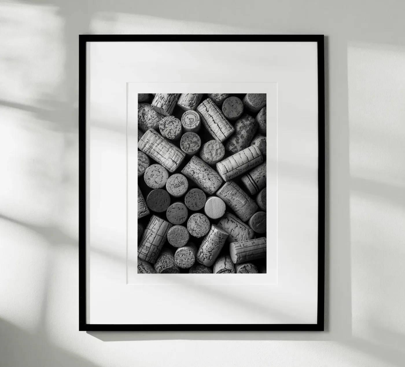 Wine corks poster by Monochrome