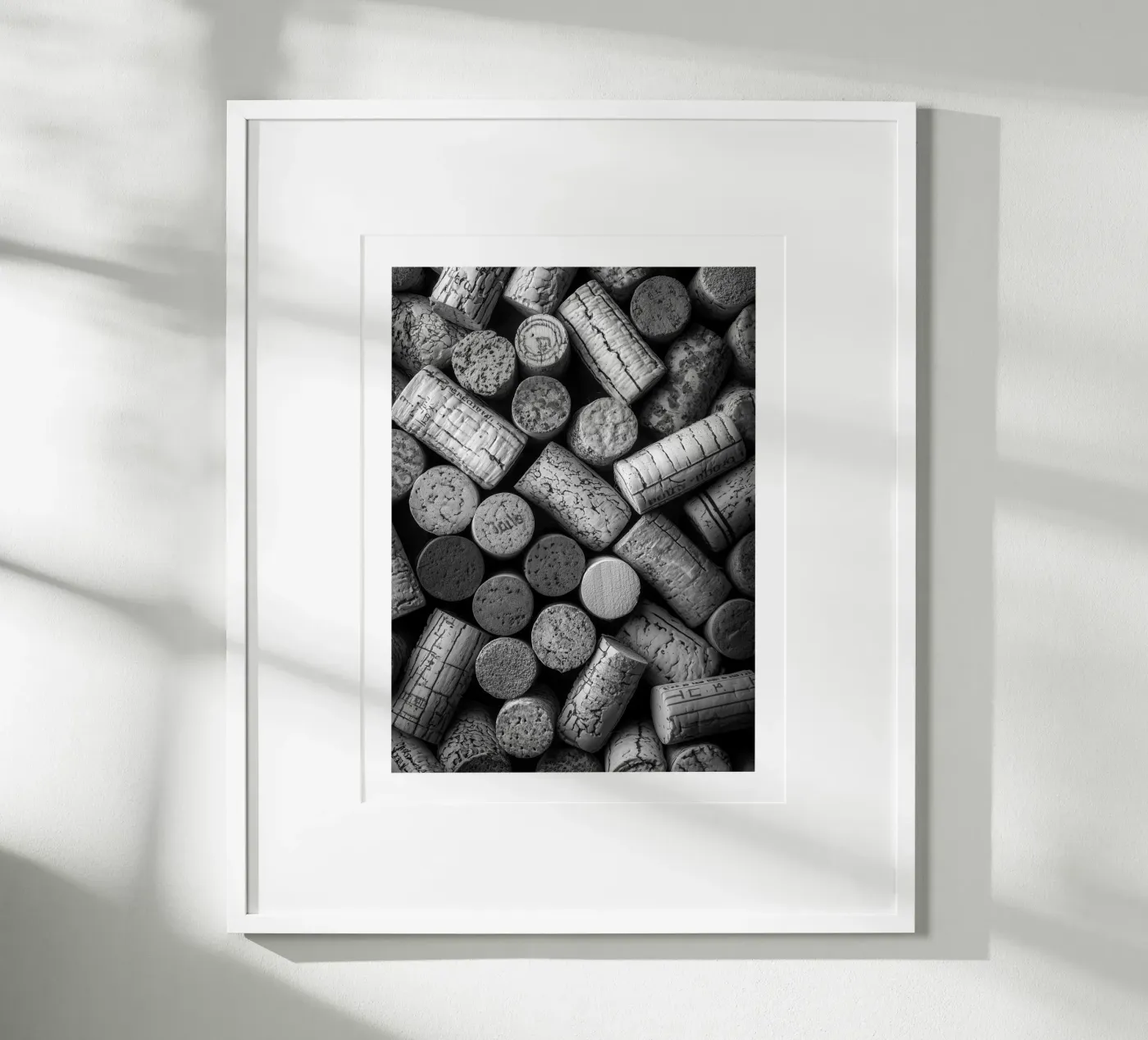 Wine corks poster by Monochrome