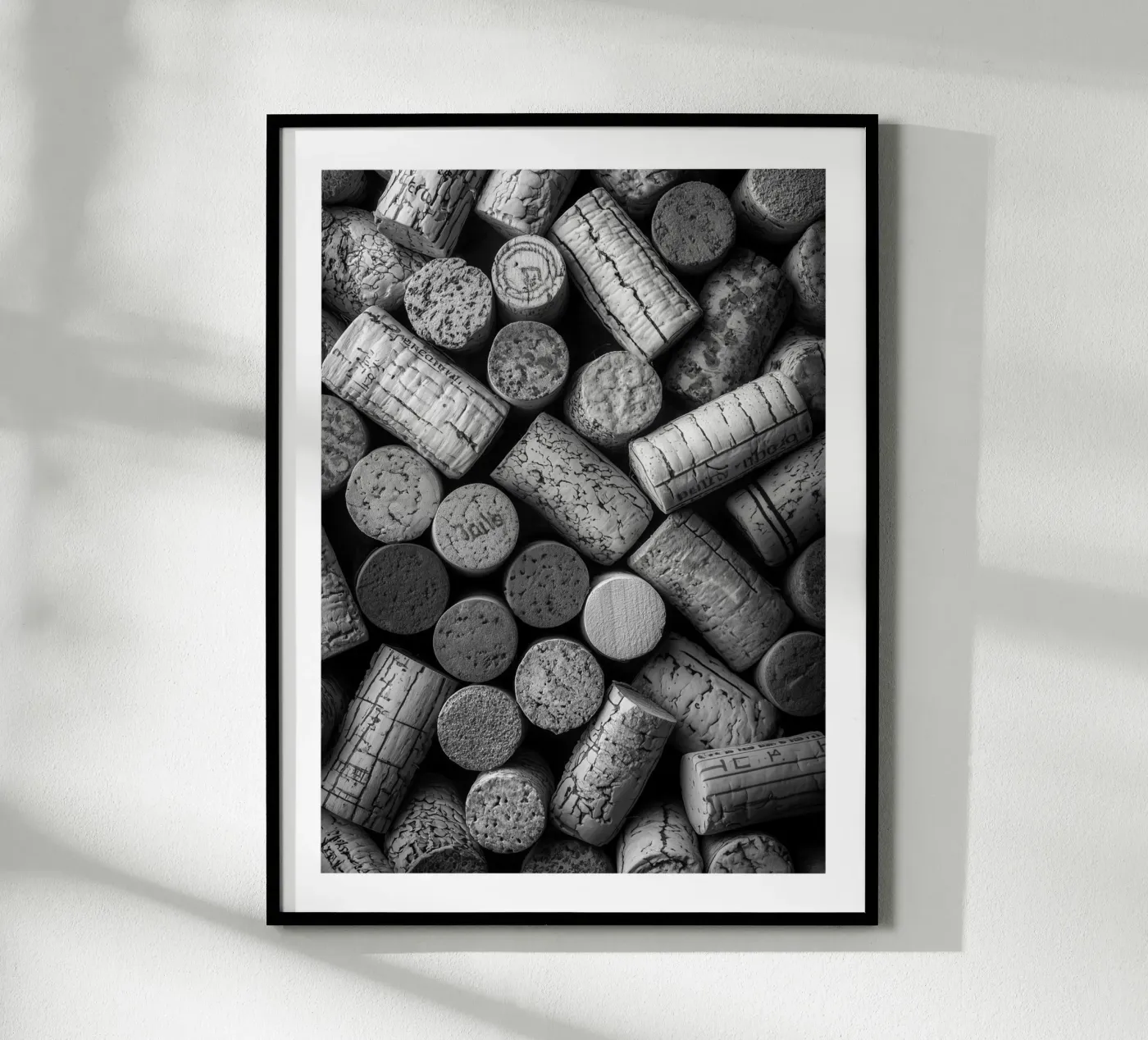 Wine corks poster by Monochrome