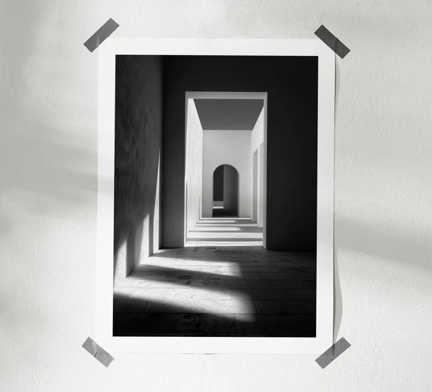 Versand Poster von Monochrome