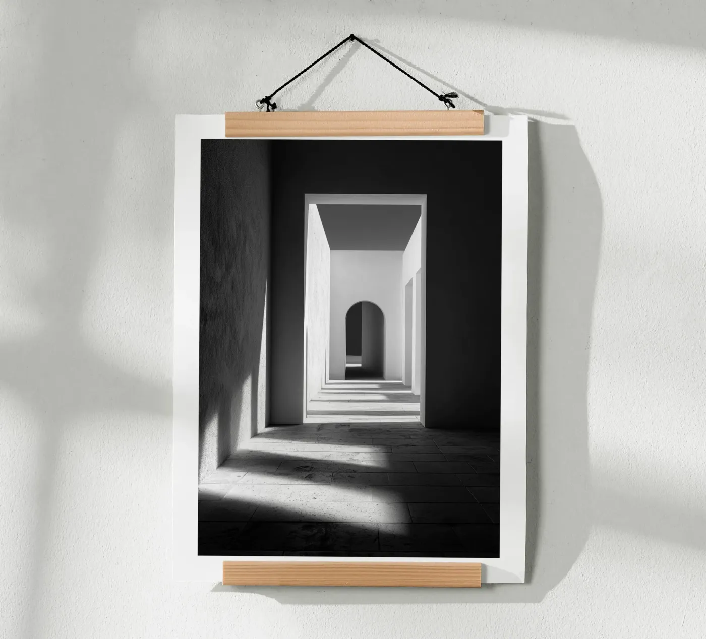 Versand Poster von Monochrome