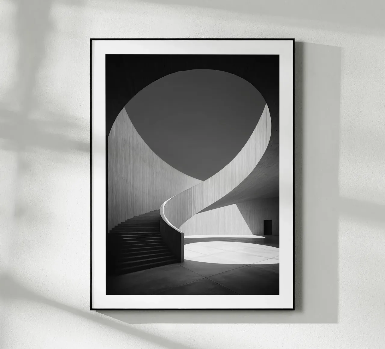 Scala elicoidale plexiglass da Monochrome