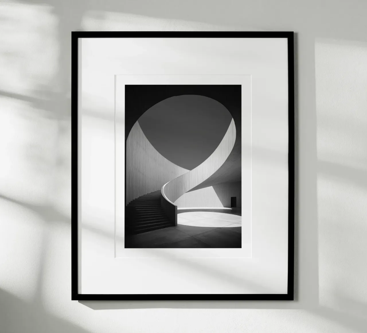 Scala elicoidale carta hahnemühle da Monochrome