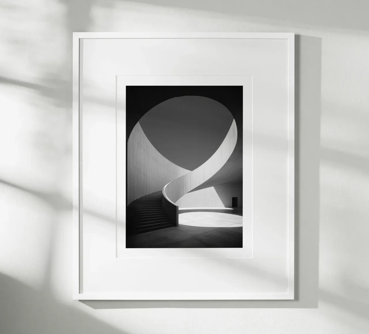 Scala elicoidale carta hahnemühle da Monochrome