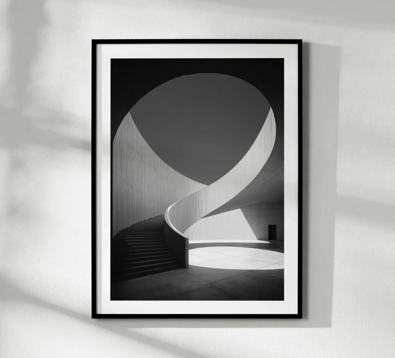 Scala elicoidale carta hahnemühle da Monochrome