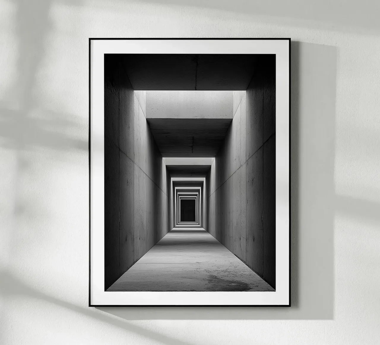 Corridoio infini plexiglass da Monochrome