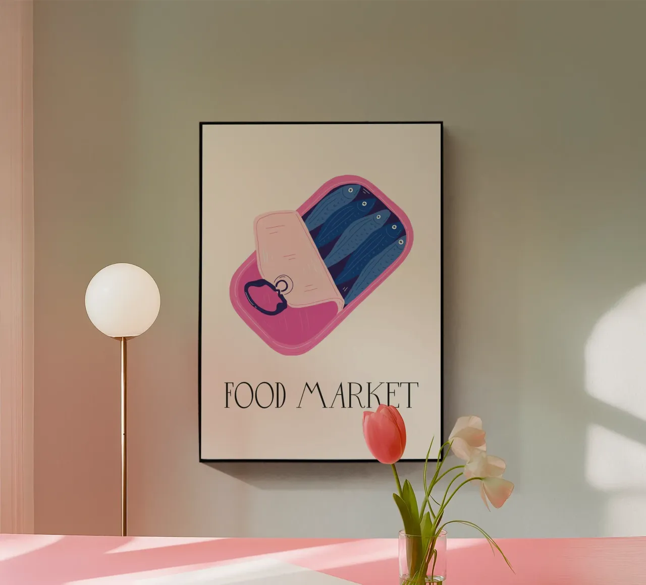 Sardines plexiglass da The Look