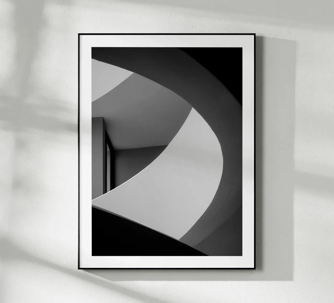 Curve a spirale plexiglass da Monochrome