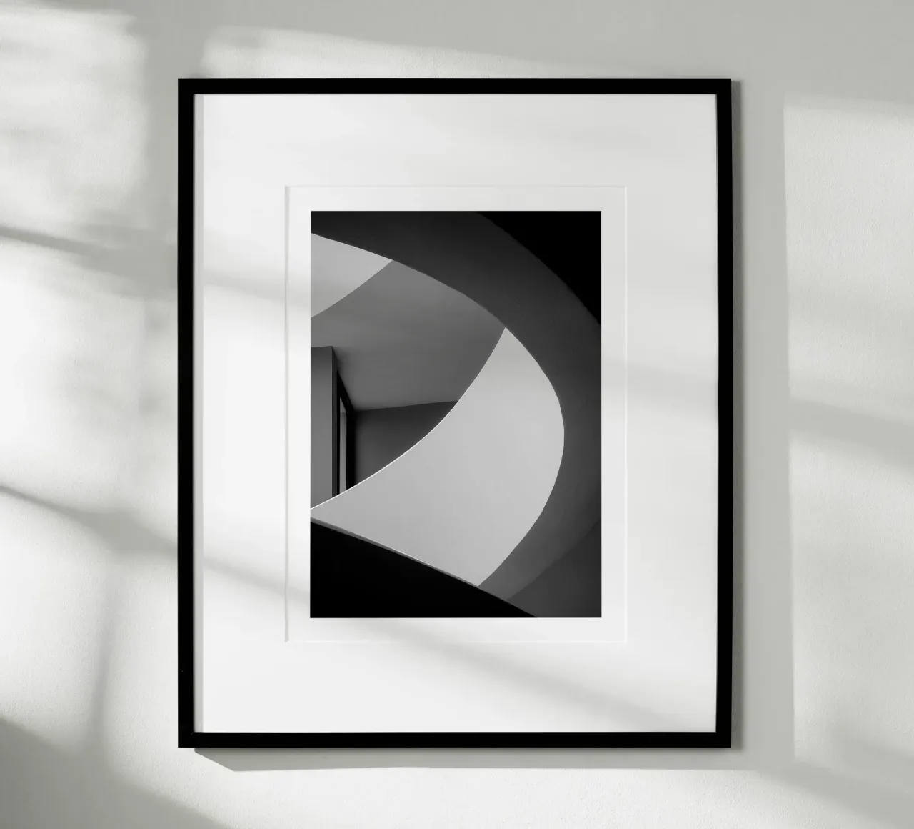 Curve a spirale carta hahnemühle da Monochrome