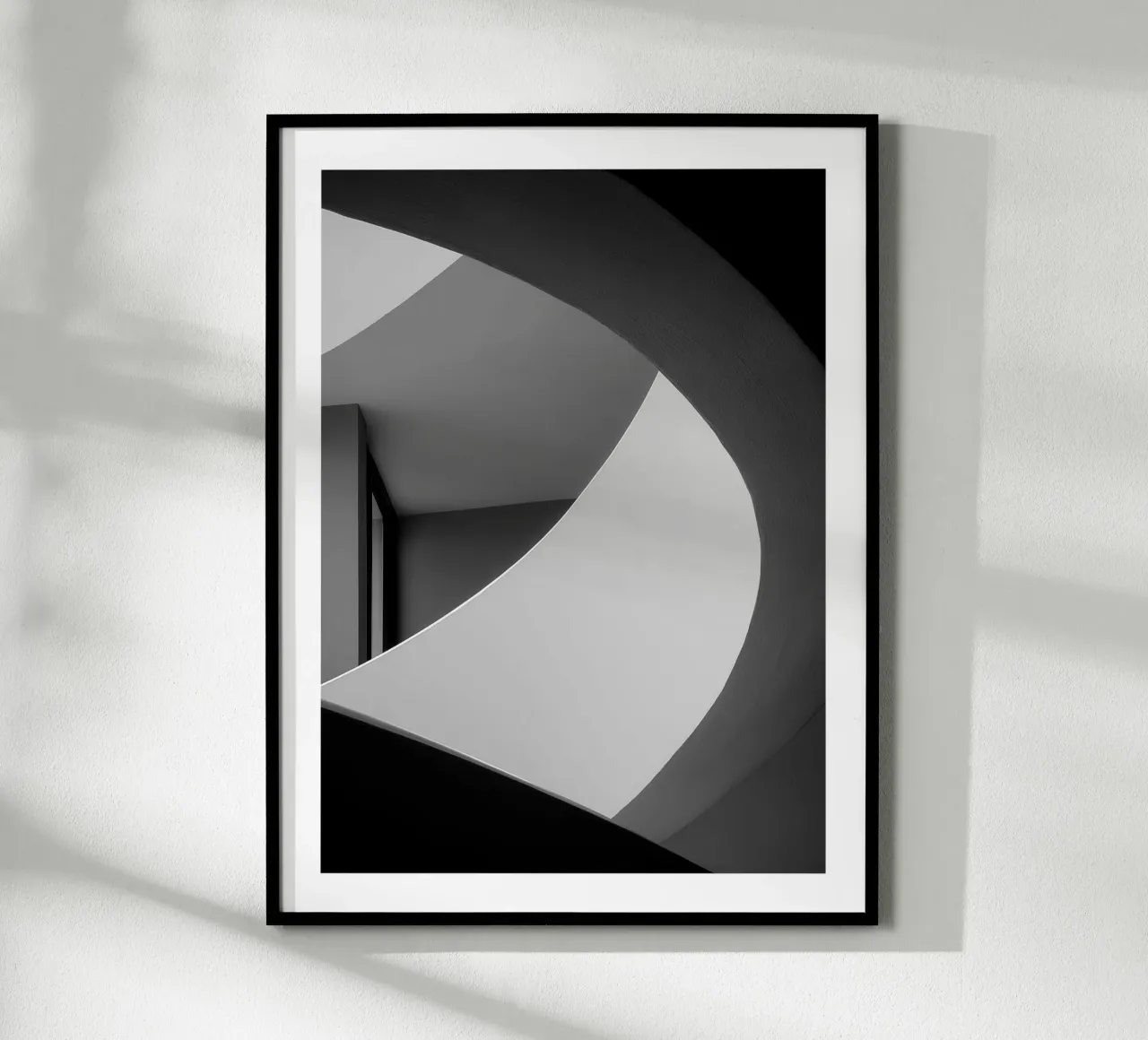 Curve a spirale carta hahnemühle da Monochrome