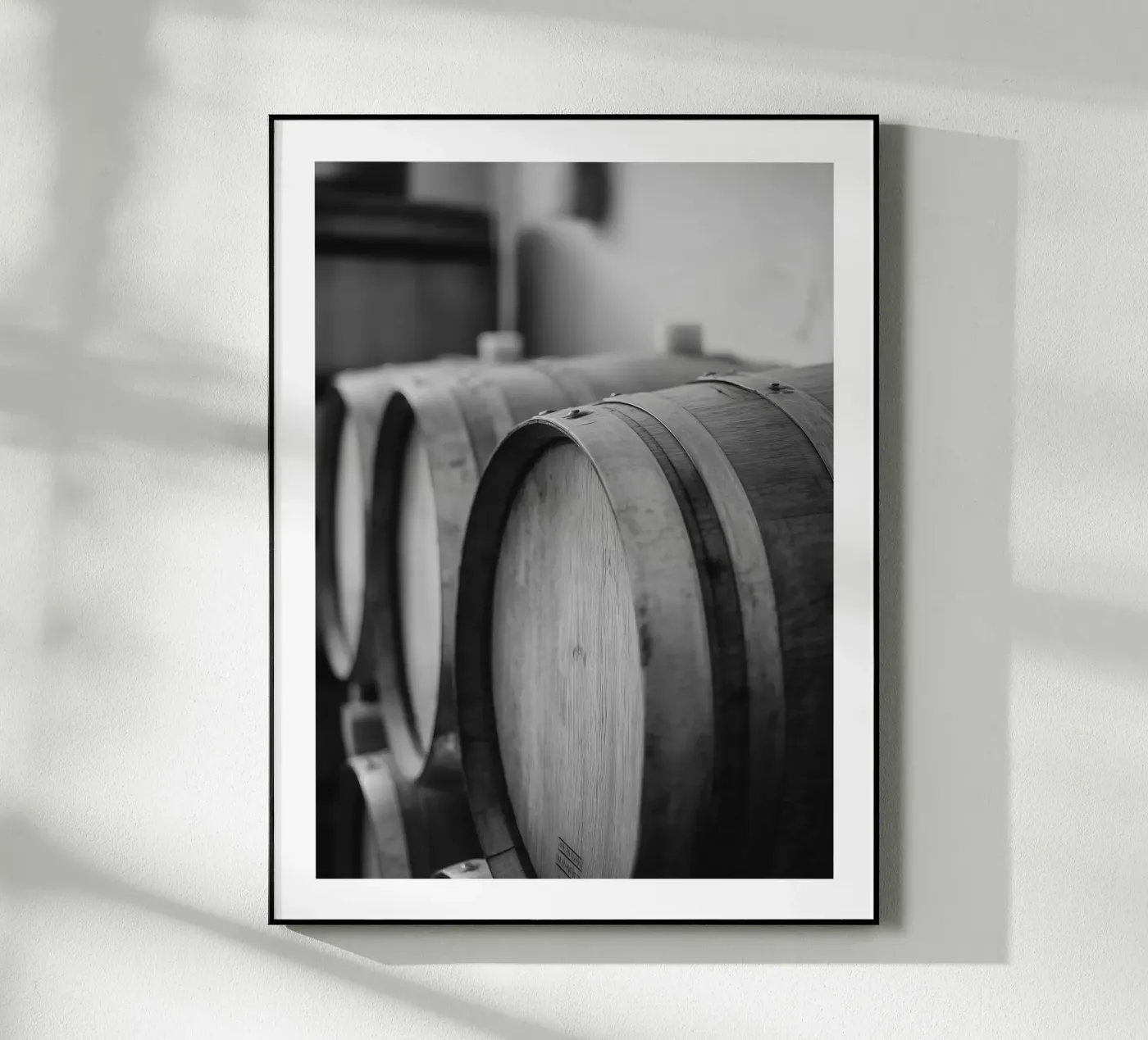 Oak barrels plexiglass da Monochrome