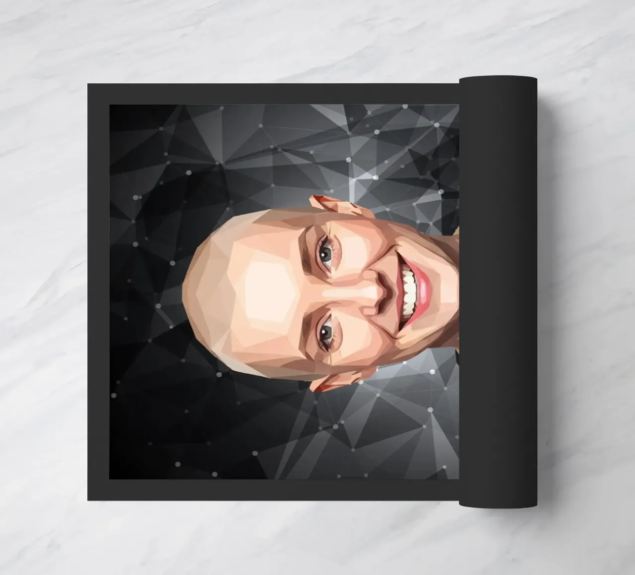 Sinéad O'Connor Lowpoly zerbino da Low Profile