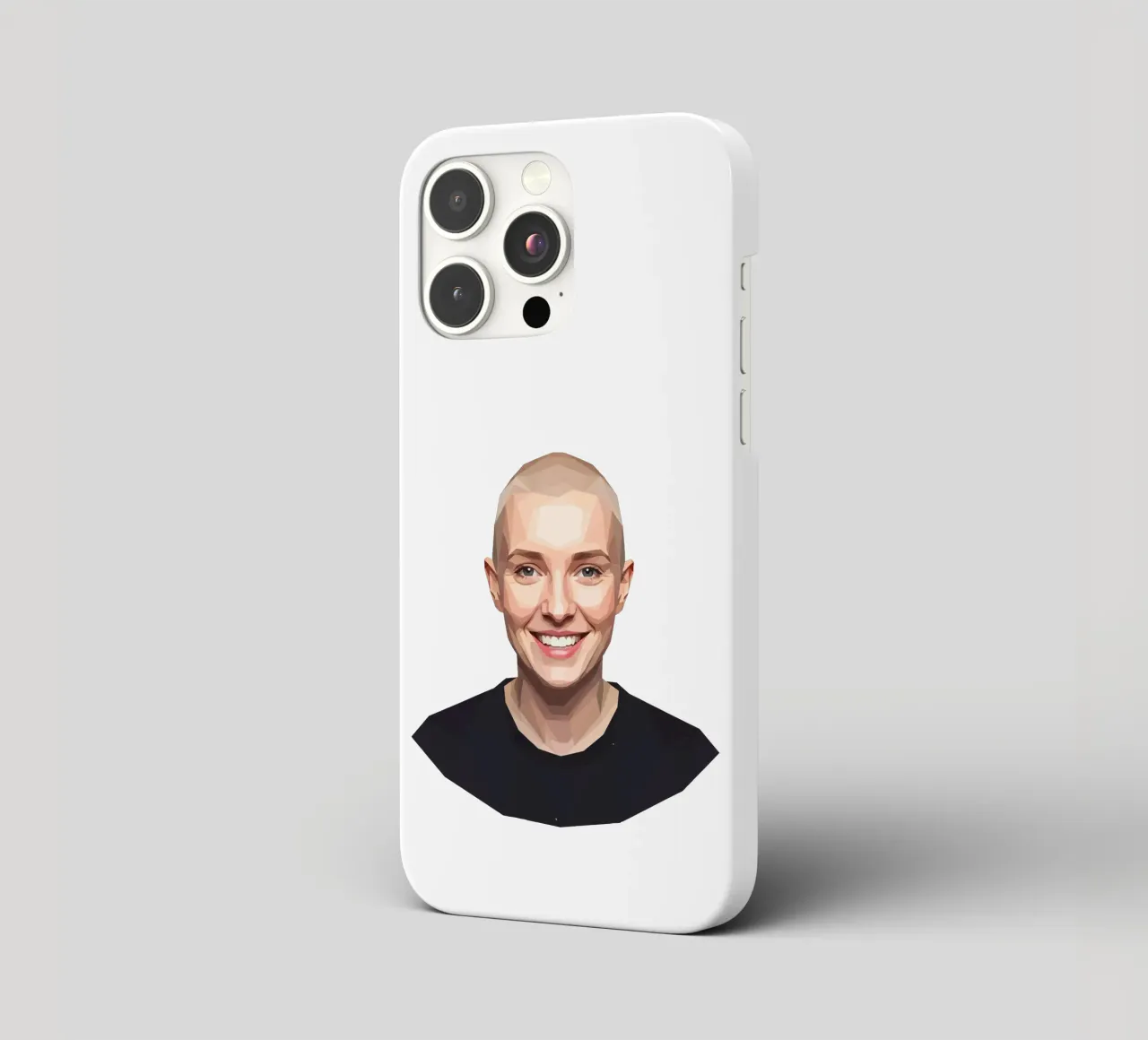 Sinéad O'Connor Lowpoly cover iphone da Low Profile
