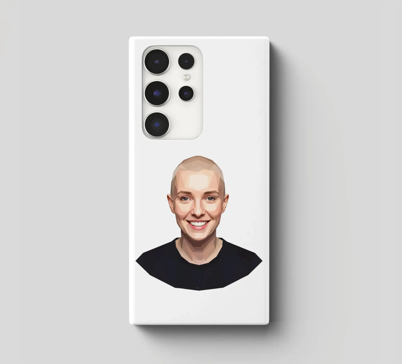 Sinéad O'Connor Lowpoly cover samsung da Low Profile