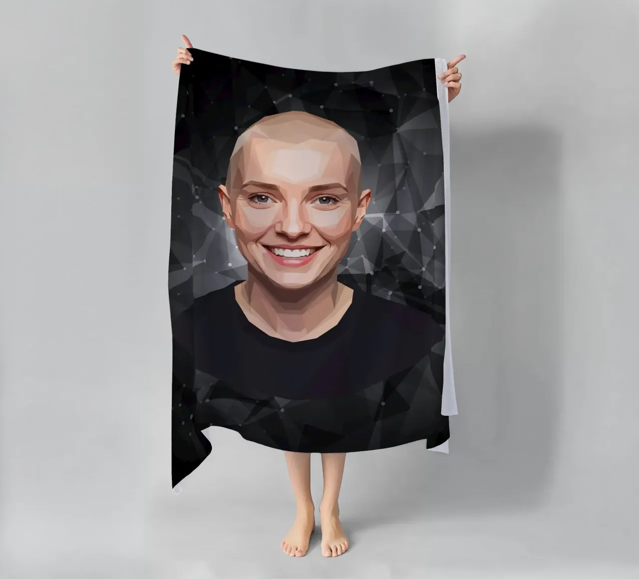 Sinéad O'Connor Lowpoly telo mare da Low Profile