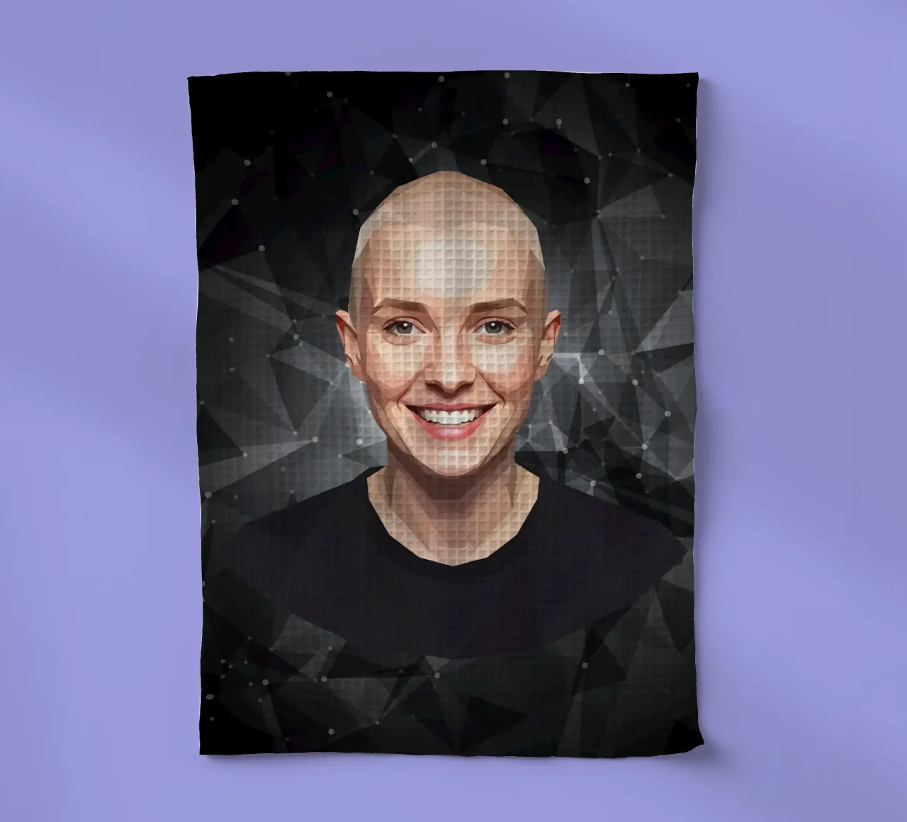 Sinéad O'Connor Lowpoly torchon de Low Profile