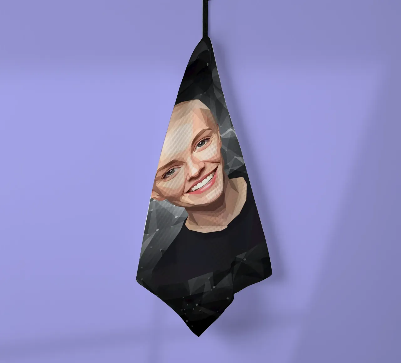 Sinéad O'Connor Lowpoly torchon de Low Profile